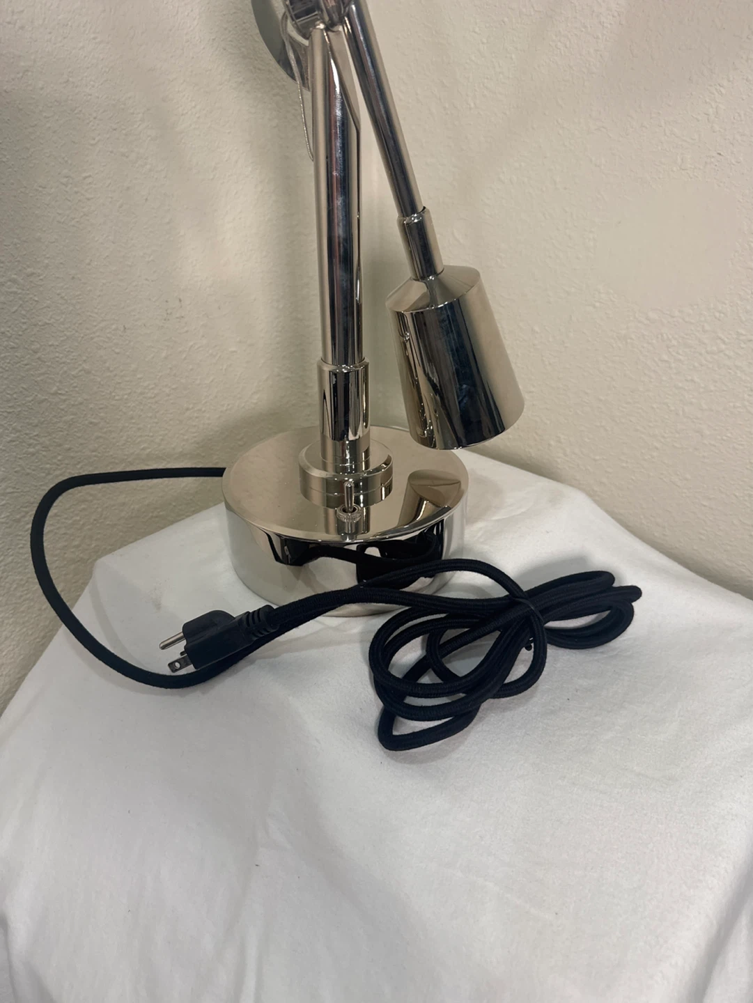 Hardware Counterpoise Task Table Lamp Polished Nickel - photo 5
