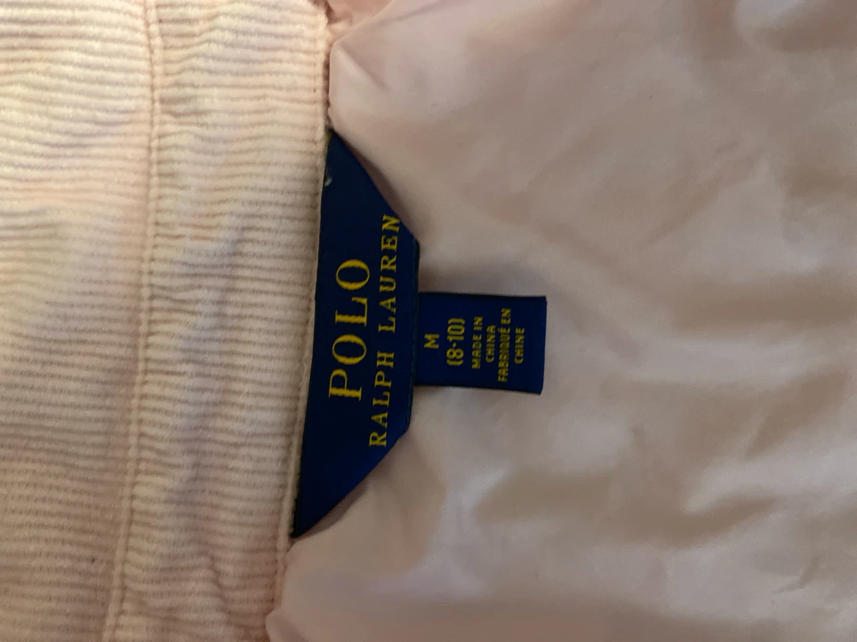 Polo Ralph Lauren Quilted Jacket - Pink - Size M (8-10) - photo 3