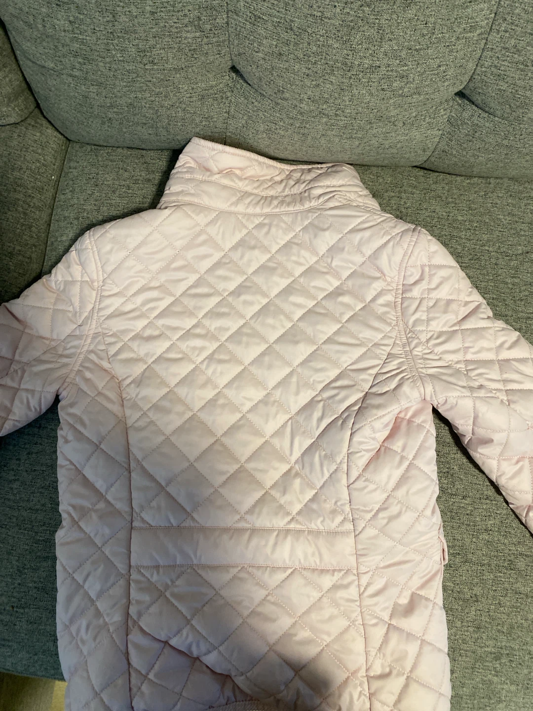 Polo Ralph Lauren Quilted Jacket - Pink - Size M (8-10) - photo 4