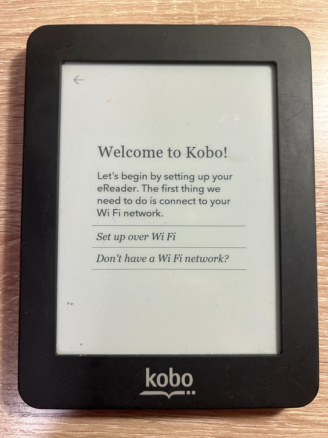 Kobo mini E Reader FOR PARTS/ REPAIR