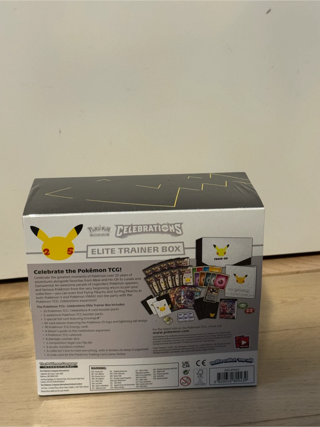 Celebrations 25th anniversary elite trainer box - photo 3