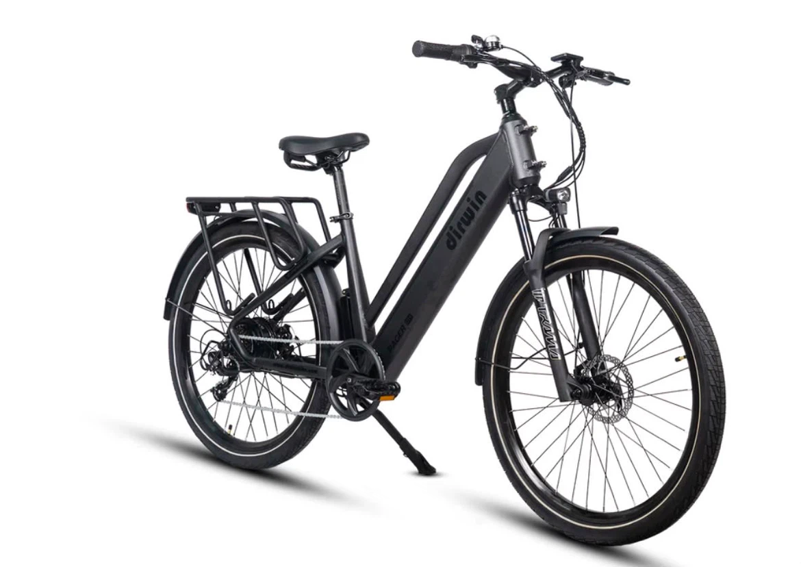 Dirwin Pacer Lite Electric Bike - Matte Black - photo 4