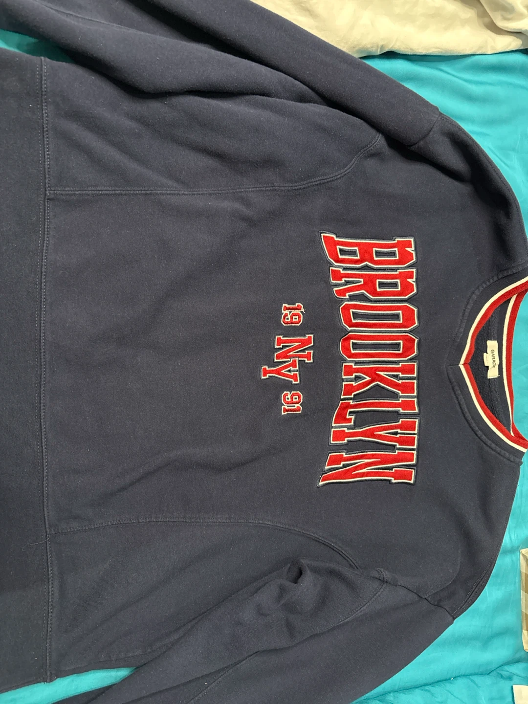 Garage Brooklyn "NY 91" Crewneck Sweatshirt M/M