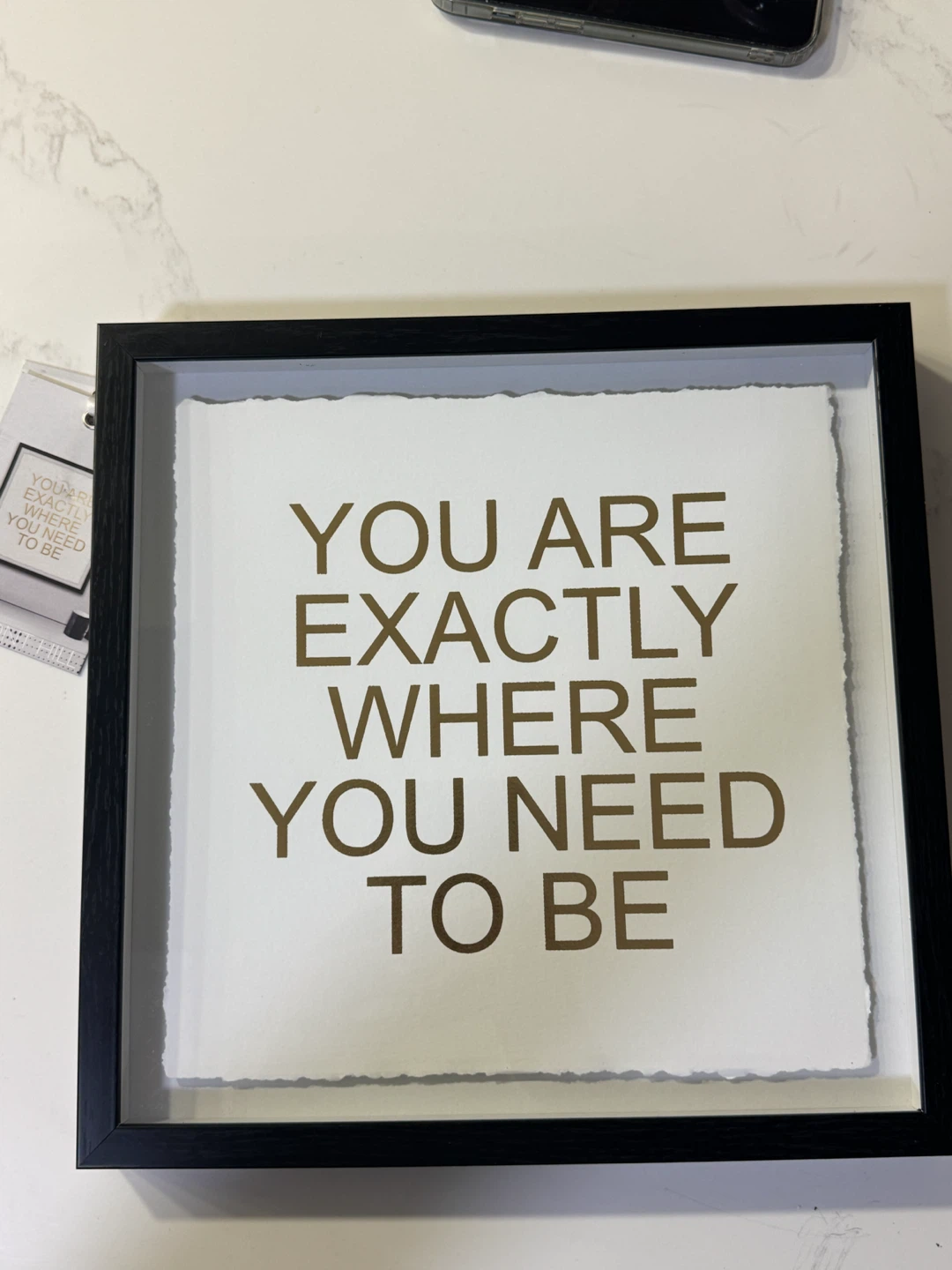 Marmont Hill Framed Wall Art "She Believed" - photo 2