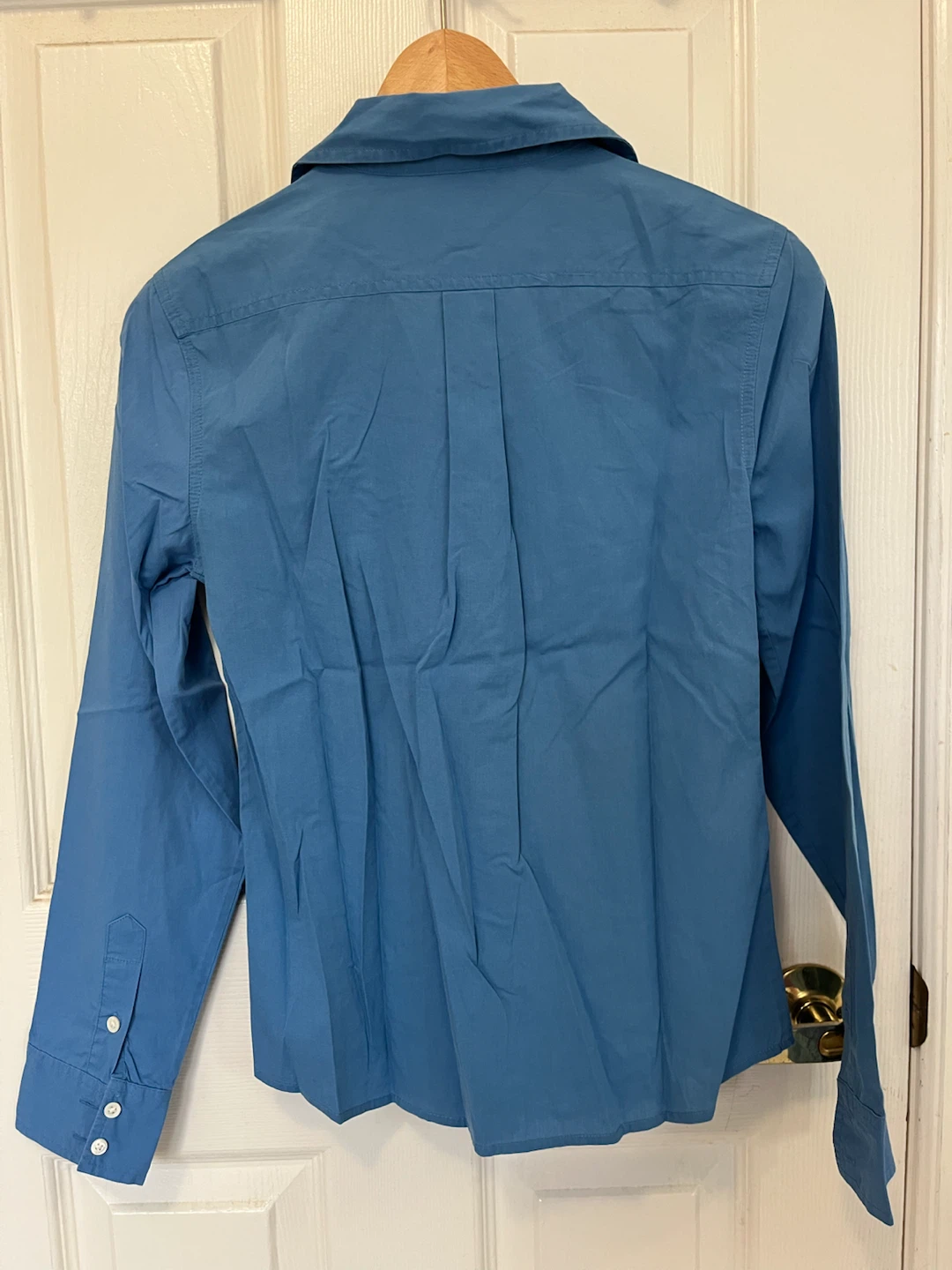 Gap Blue Button-Up Shirt Size 0 - photo 2