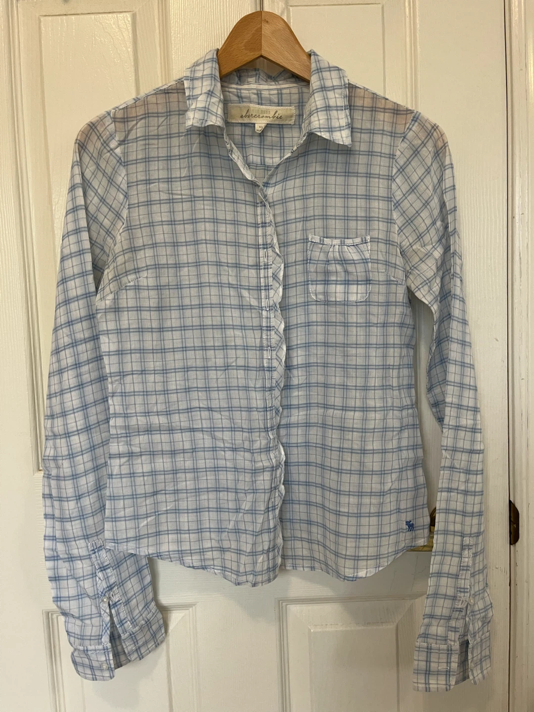 Vintage Abercrombie & Fitch Plaid Long Sleeve Shirt - XL
