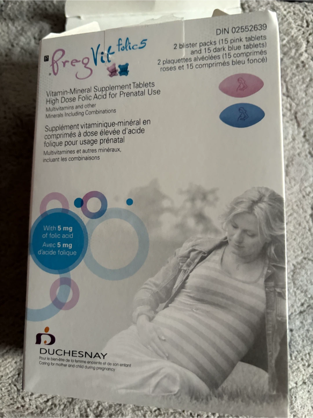 PregVit Folics Vitamin-Mineral Supplement Tablets