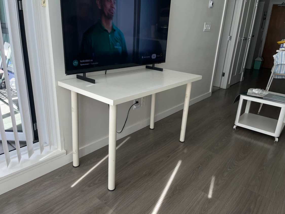 White Desk Table