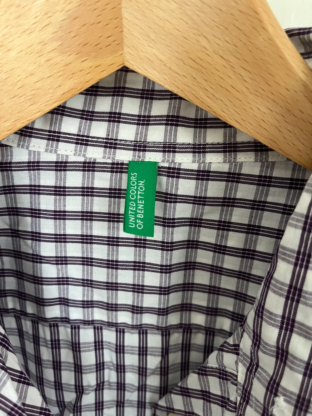 United Colors of Benetton Plaid Button-Up Shirt - photo 4