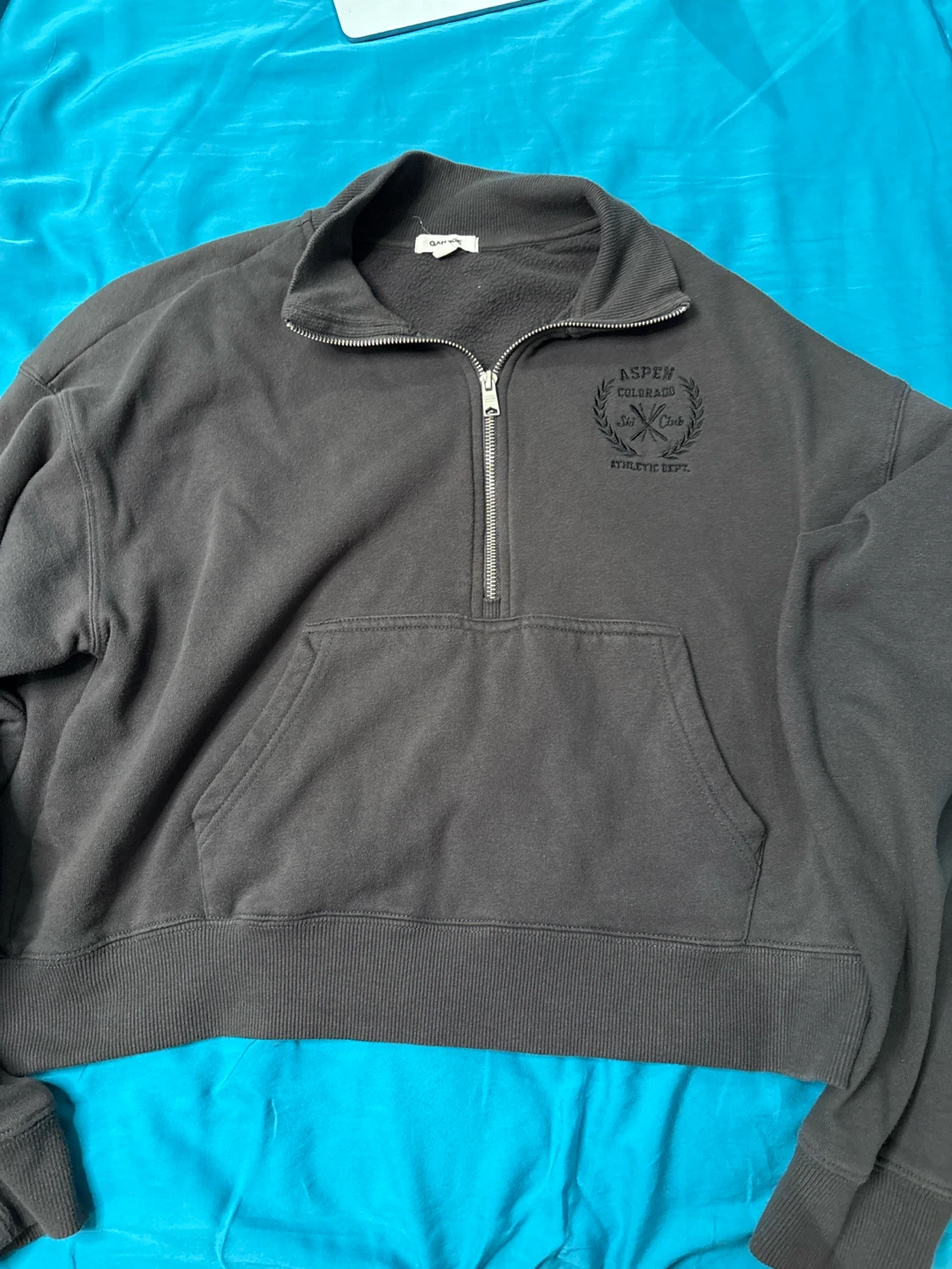 Garage "Aspen Colorado" Quarter Zip Sweatshirt M/M