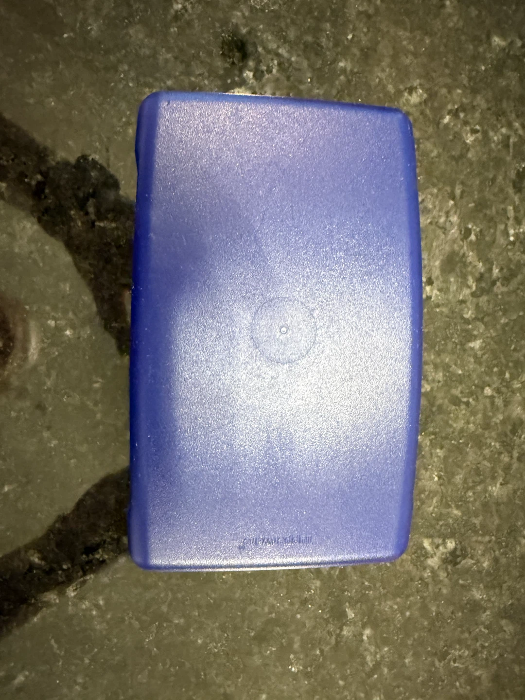 Tupperware Deep Blue 1lb Butter Dish - Pick up in Alpine Park Sw - photo 2