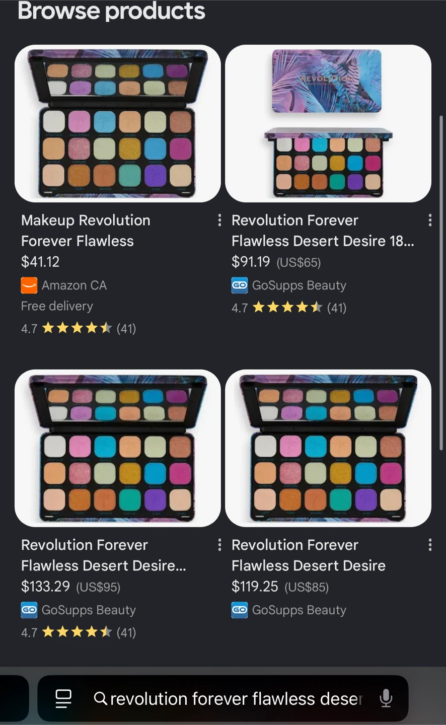 Makeup Revolution Forever Flawless Desert Desire Palette - photo 2