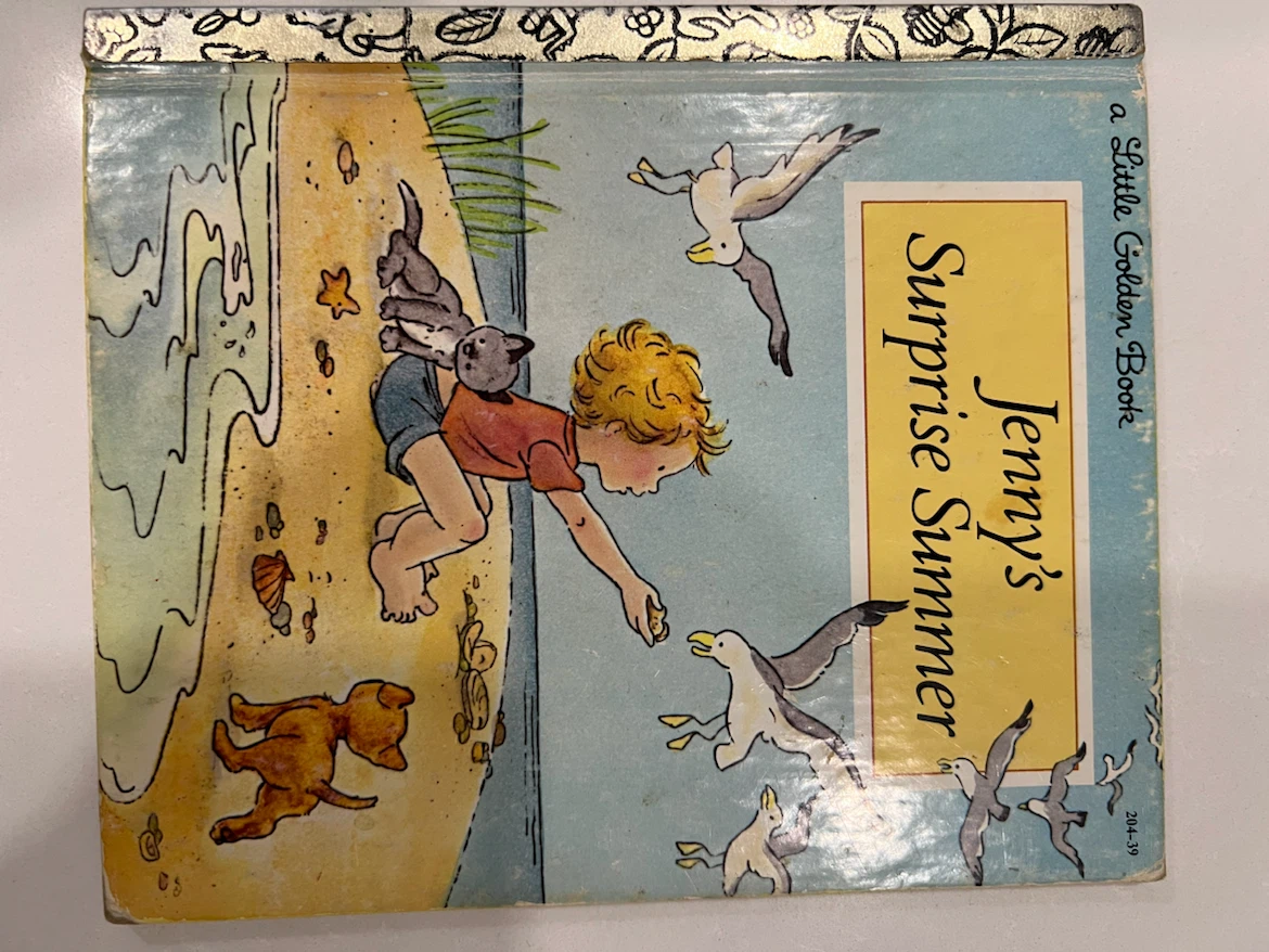 Jenny's Surprise Summer Little Golden Book