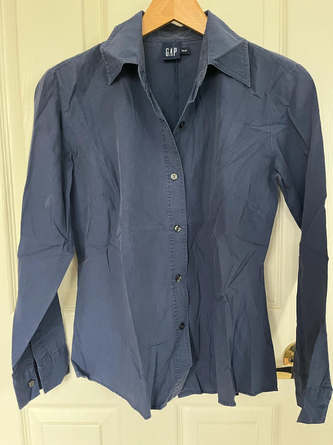 GAP Long Sleeve Button-Up Shirt XS/TP