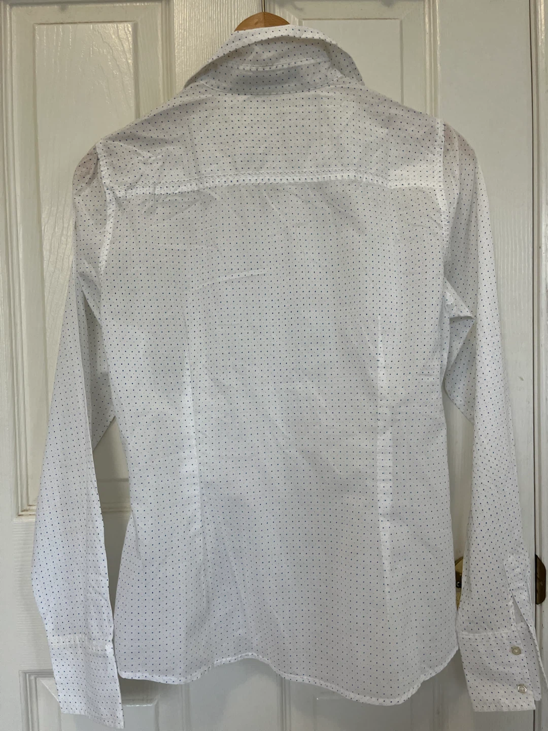 Vintage Zara Woman Polka Dot Button-Up Shirt - photo 2