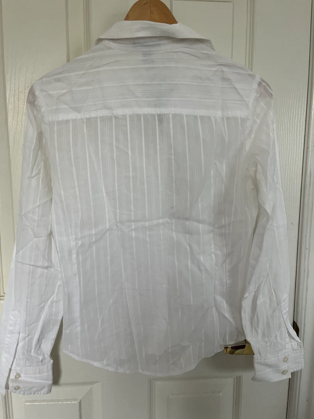 Club Monaco White Striped Button-Up Shirt S/P - photo 2