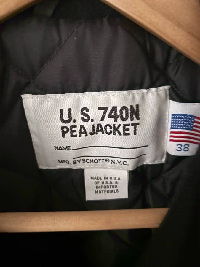 Schott 740N Peacoat - photo 2