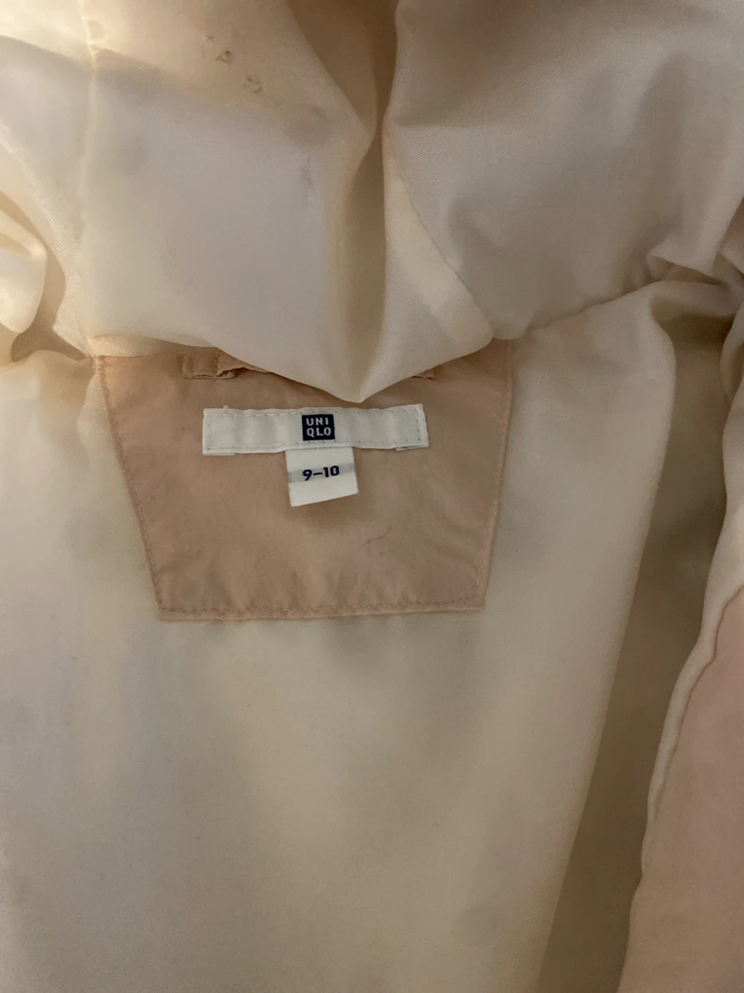 Uniqlo Pink Puffer Jacket - Size 9-10 - photo 2