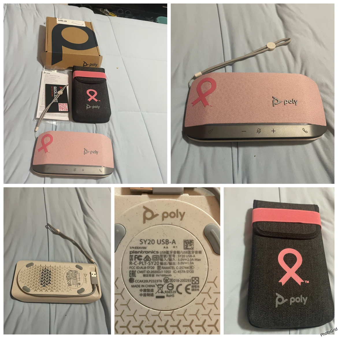 Poly Sync 20 Pink USB-A Smart Speakerphone/bluetooth speaker. - photo 2