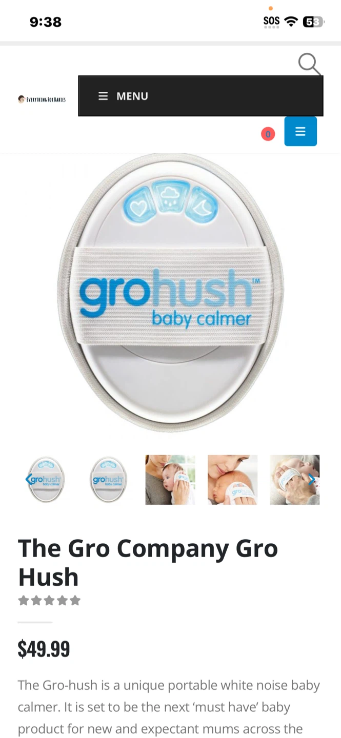 Gro-hush Baby Calmer - photo 2