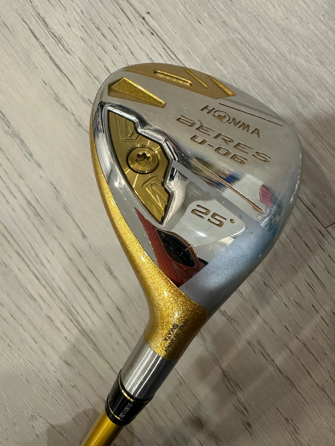 Honma BERES U-06 ★★★★ 25° Hybrid - Like New - Made in Japan