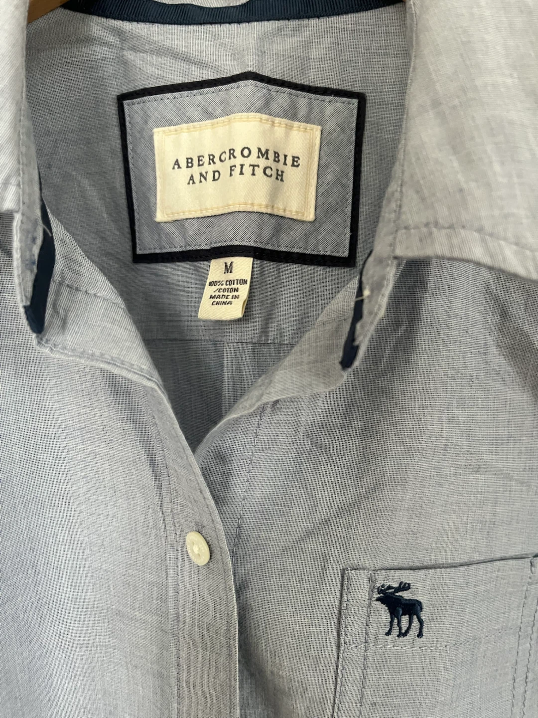 Vintage Abercrombie and Fitch Button-Up Shirt - Medium - photo 2
