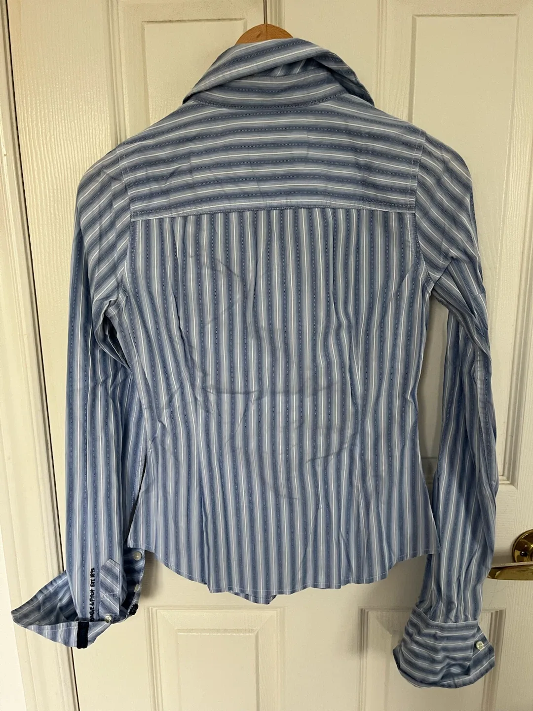 Vintage Abercrombie & Fitch Striped Button-Up Shirt - Size S - photo 2
