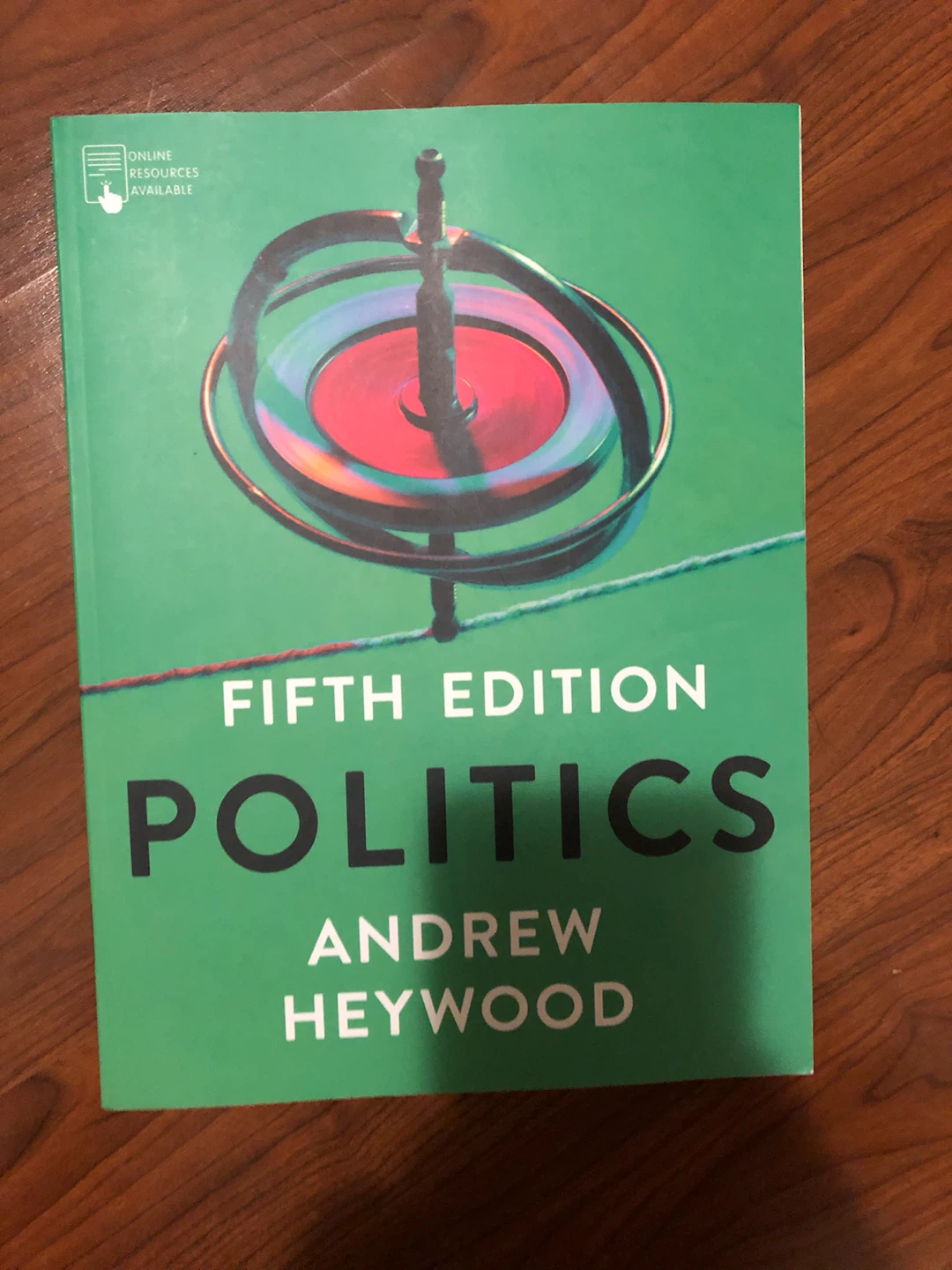 Politics: Fifth Edition Textbook for polisci 1020