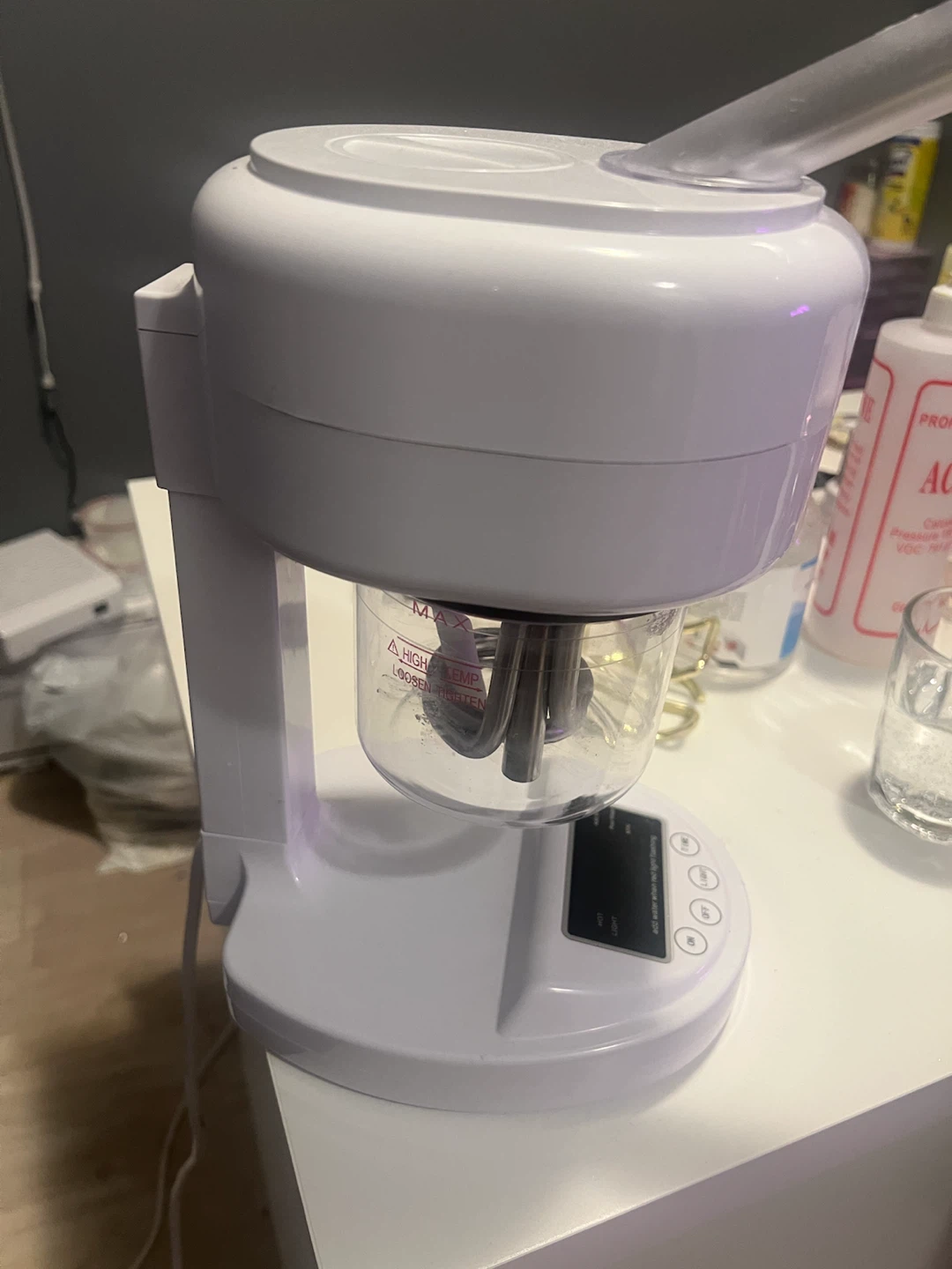 White Facial Steamer Machine - photo 2