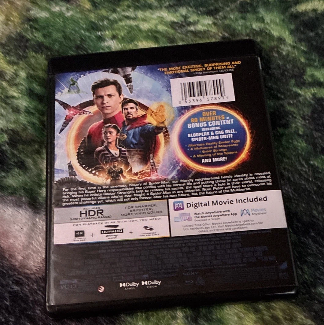 Spider-Man: No Way Home 4K Ultra HD Blu-ray + Digital - photo 3