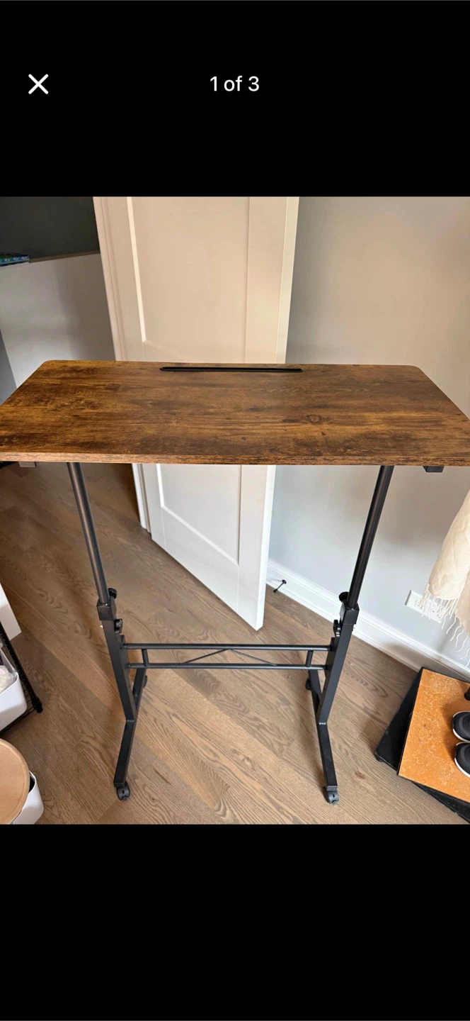 Adjustable Rolling Standing Desk