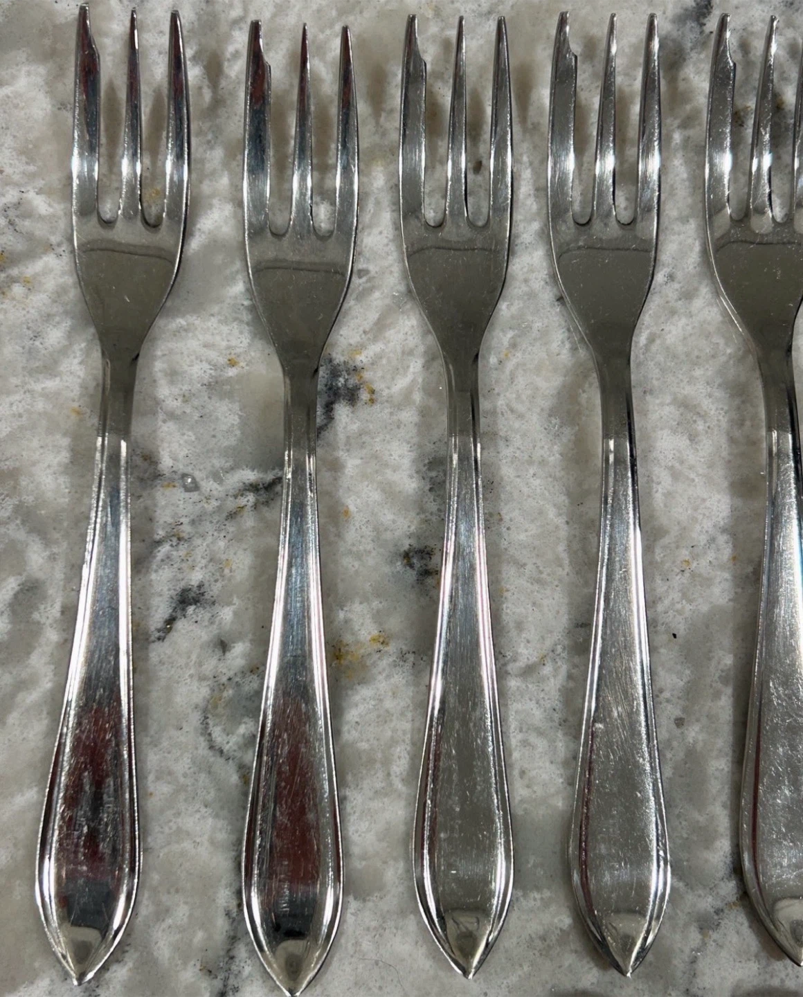 10 Gero Zilmeta Cocktail/Pastry Forks - photo 2