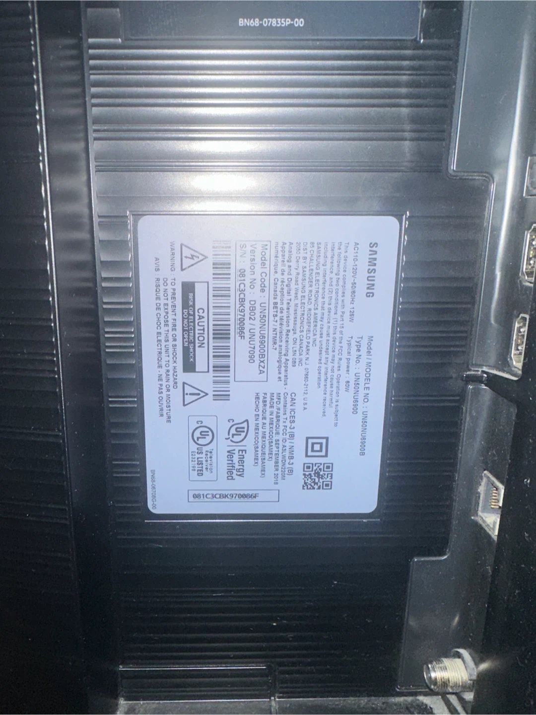 Samsung UN50NU6900FXZA 50" Smart TV - photo 2