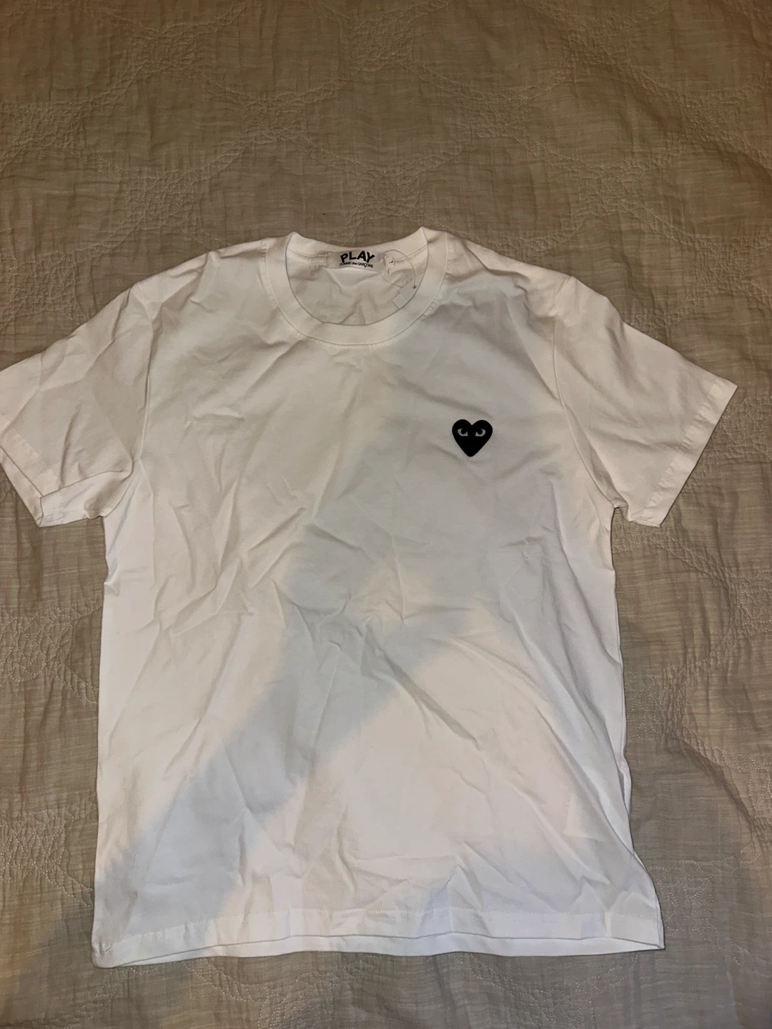 Comme des Garçons PLAY White Heart T-Shirt