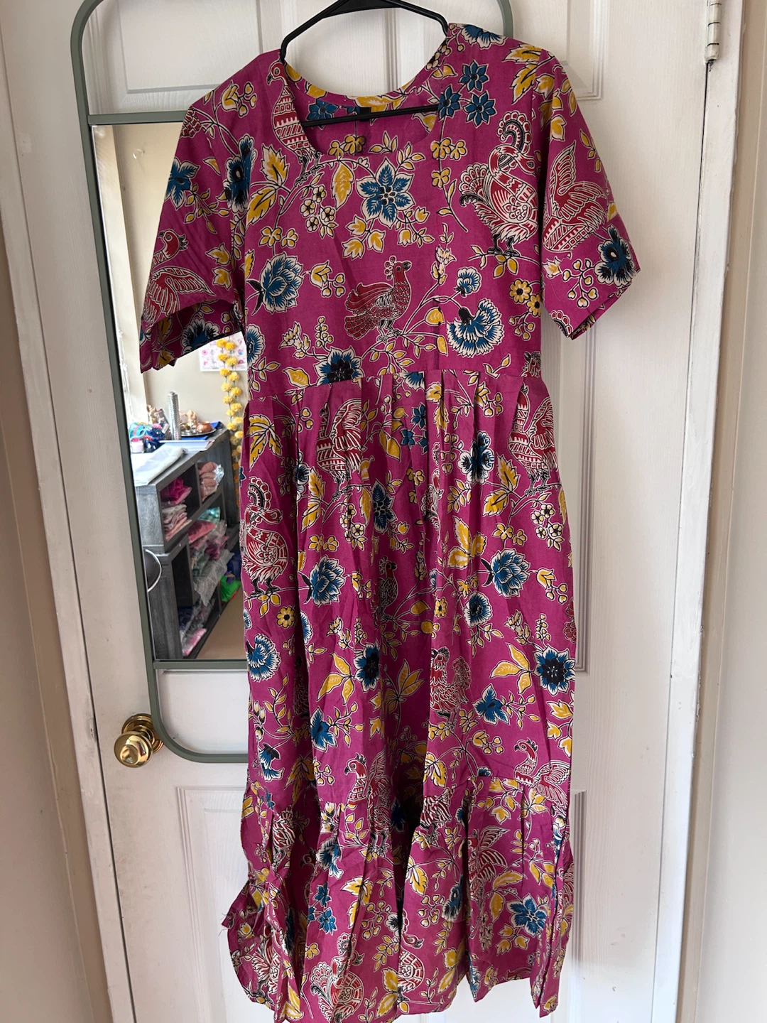 Festival Women's Kalamkari  Print Midi Dress - photo 2