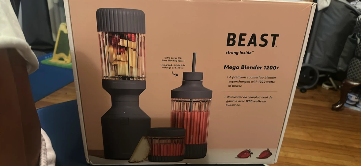 BEAST Mega Blender 1200+ Countertop Blender