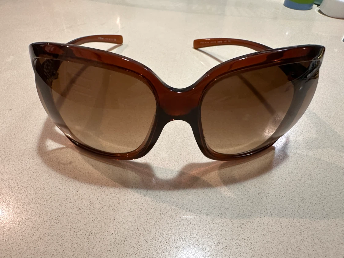 Versace Brown Gradient Square Sunglasses - photo 2