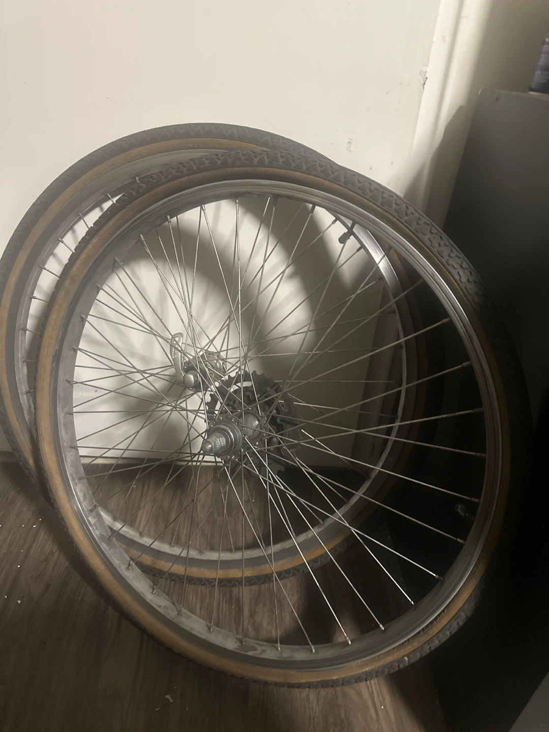 Used Bicycle Wheels with Cassette