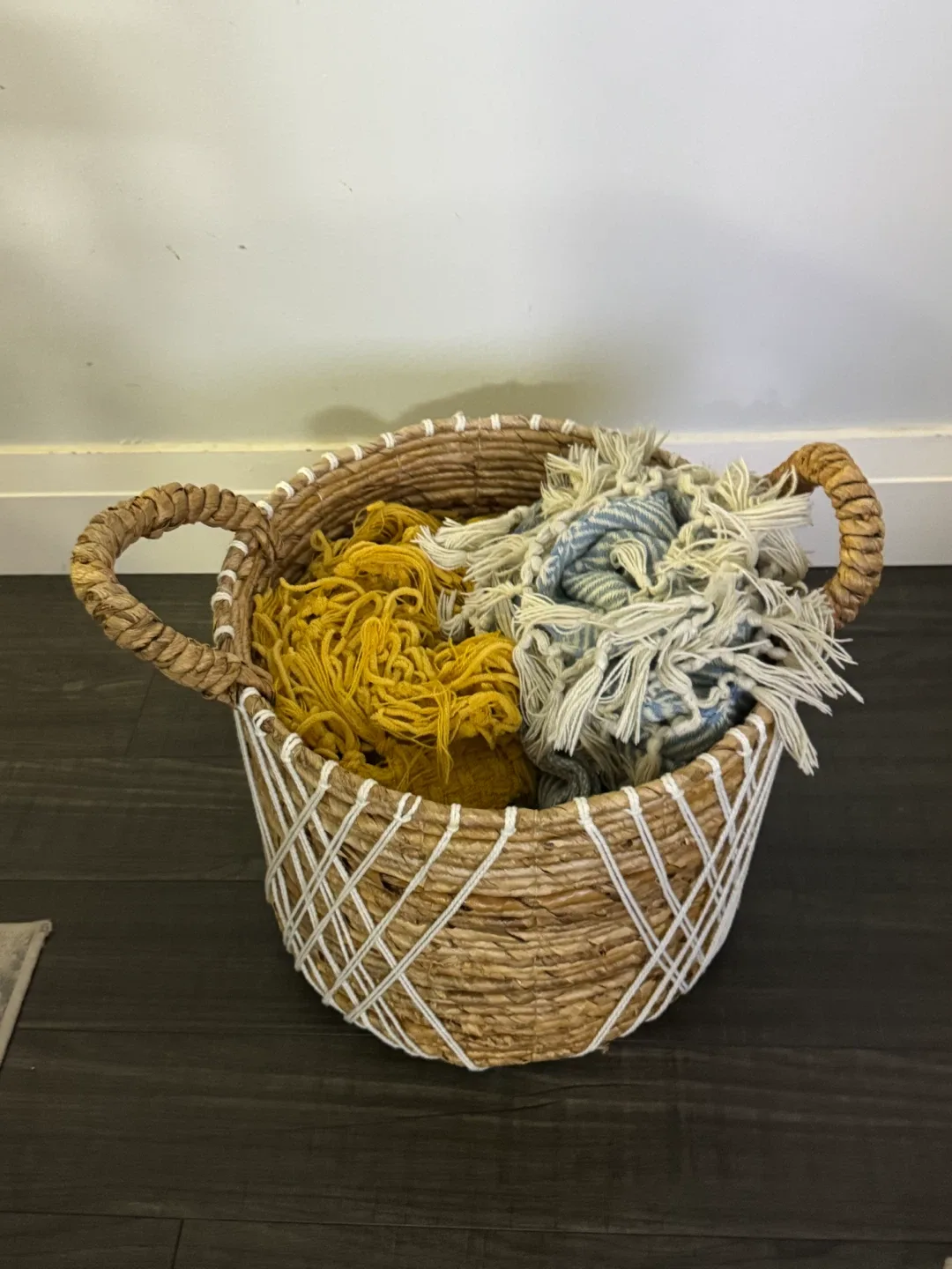 Woven Basket with Handles - photo 2