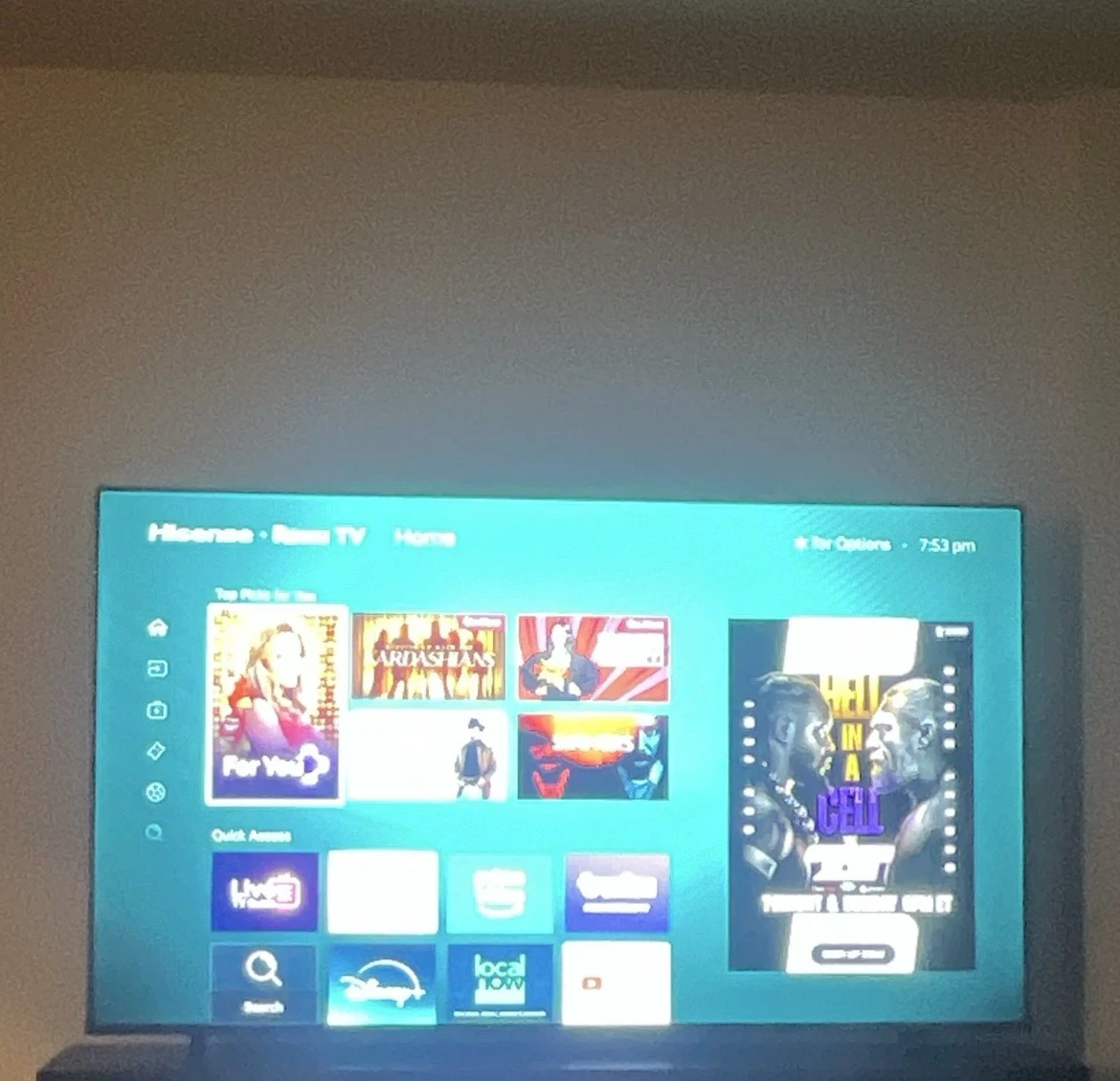 Hisense 75 in Roku TV - photo 2