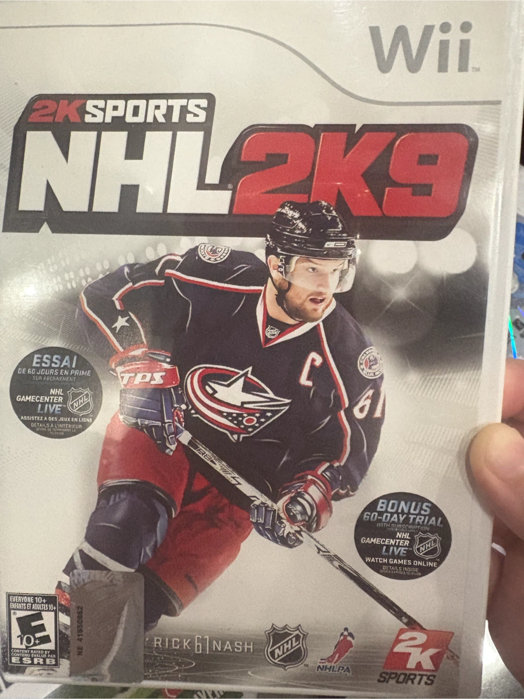NHL 2K9 Nintendo Wii Video Game - photo 2