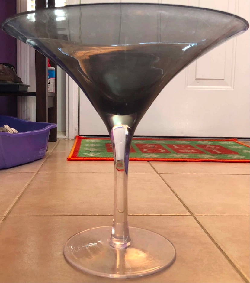 Large Martini Glass Vase - photo 3
