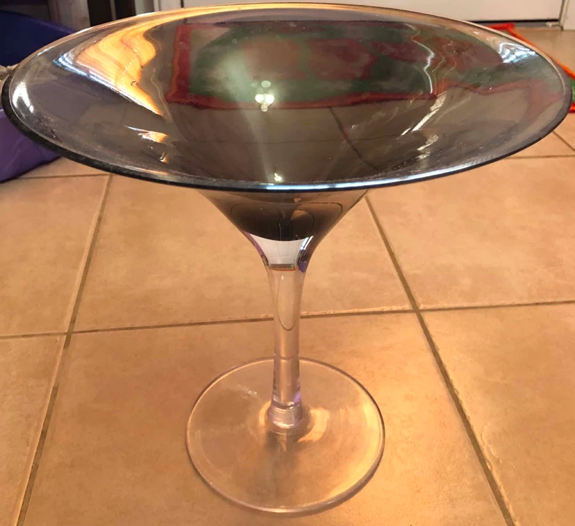 Large Martini Glass Vase - photo 4