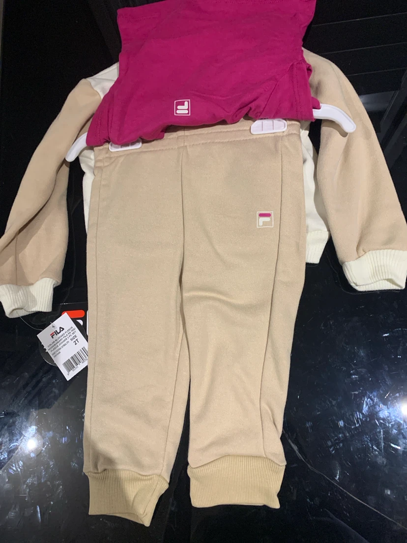 New with tag - 3-piece Fila Toddler Girls Outfit 2T - photo 3