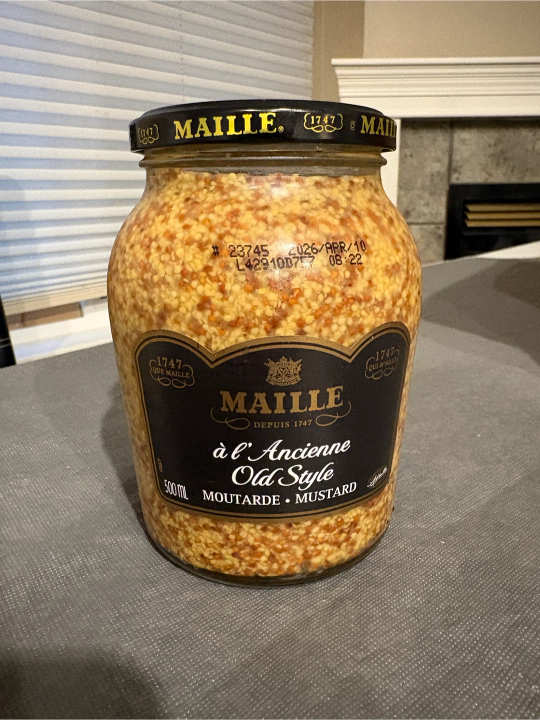 Maille Old Style Dijon Mustard - 500 ml
