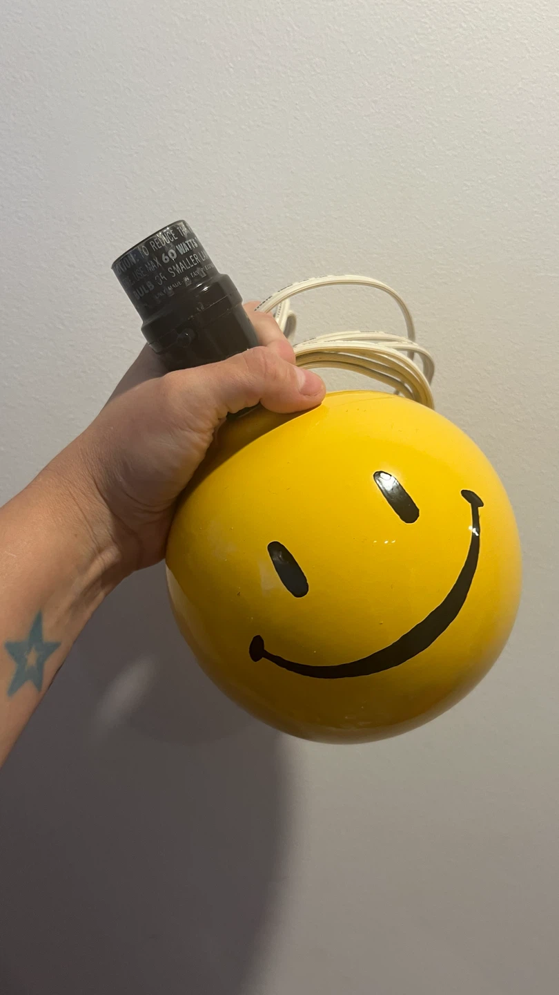 Today only! Smiley Face Lamp