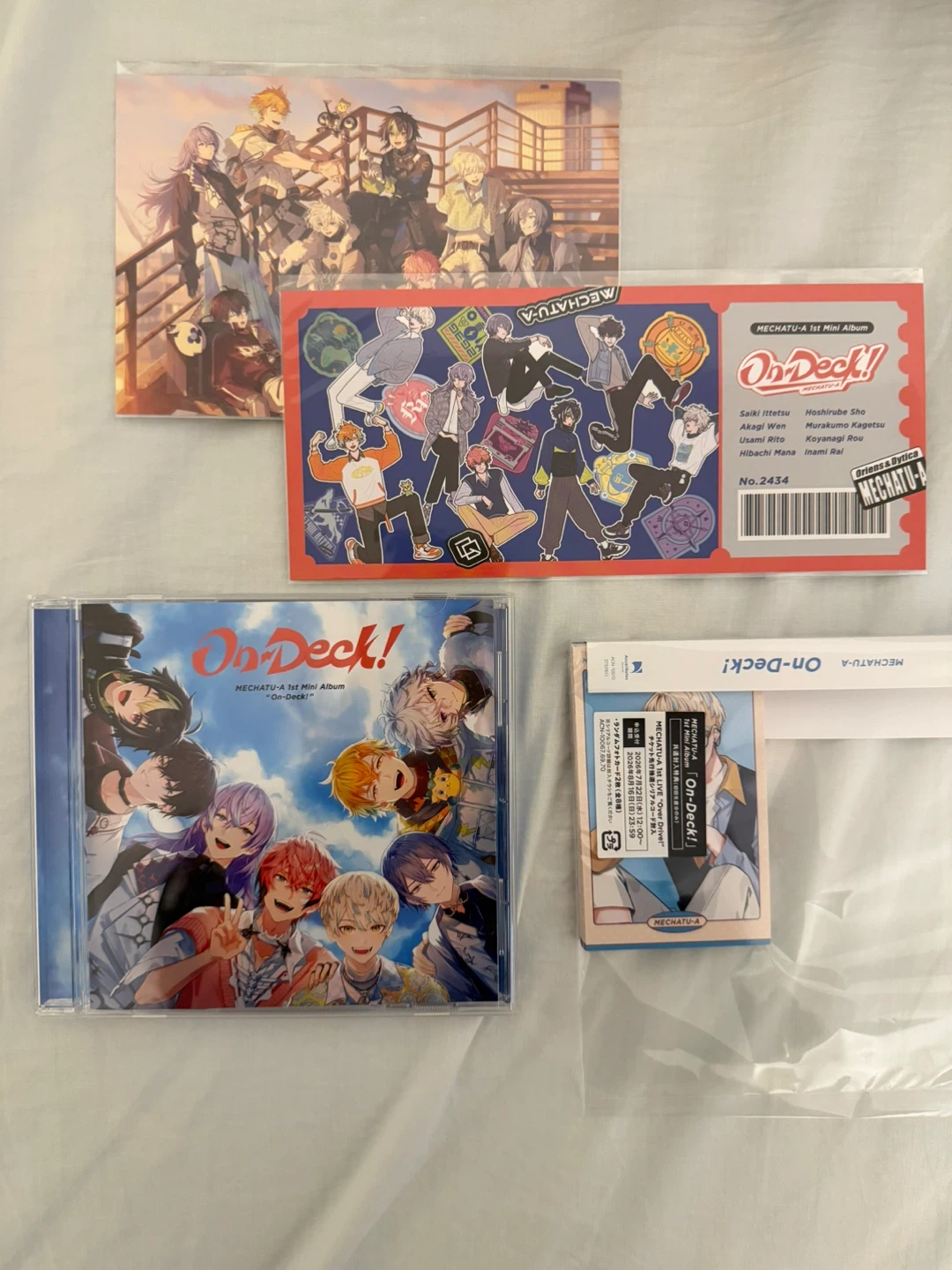 MECHATU-A On Deck! 1st mini album (regular edition)
