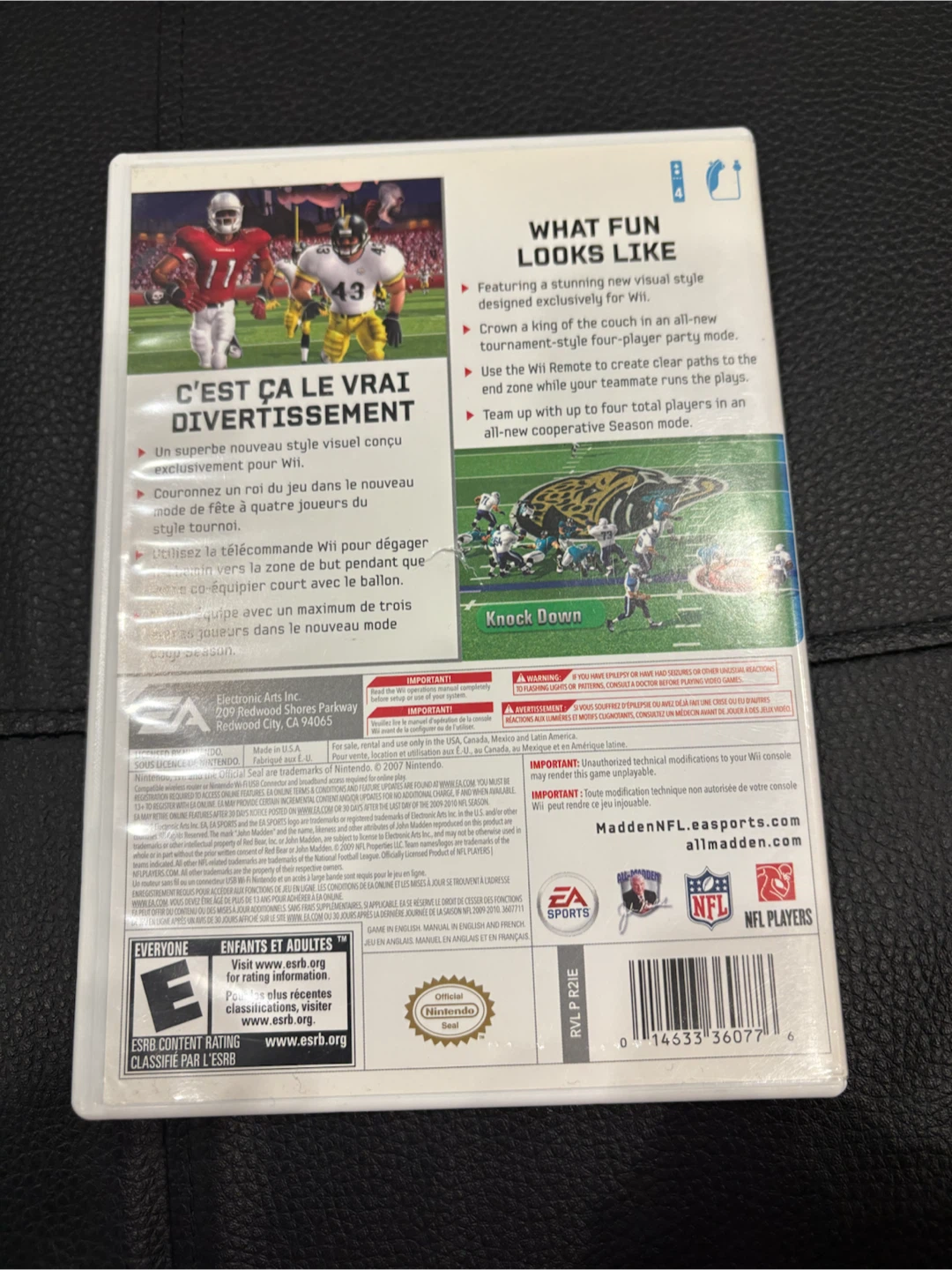 Madden NFL 10 for Nintendo Wii - photo 5