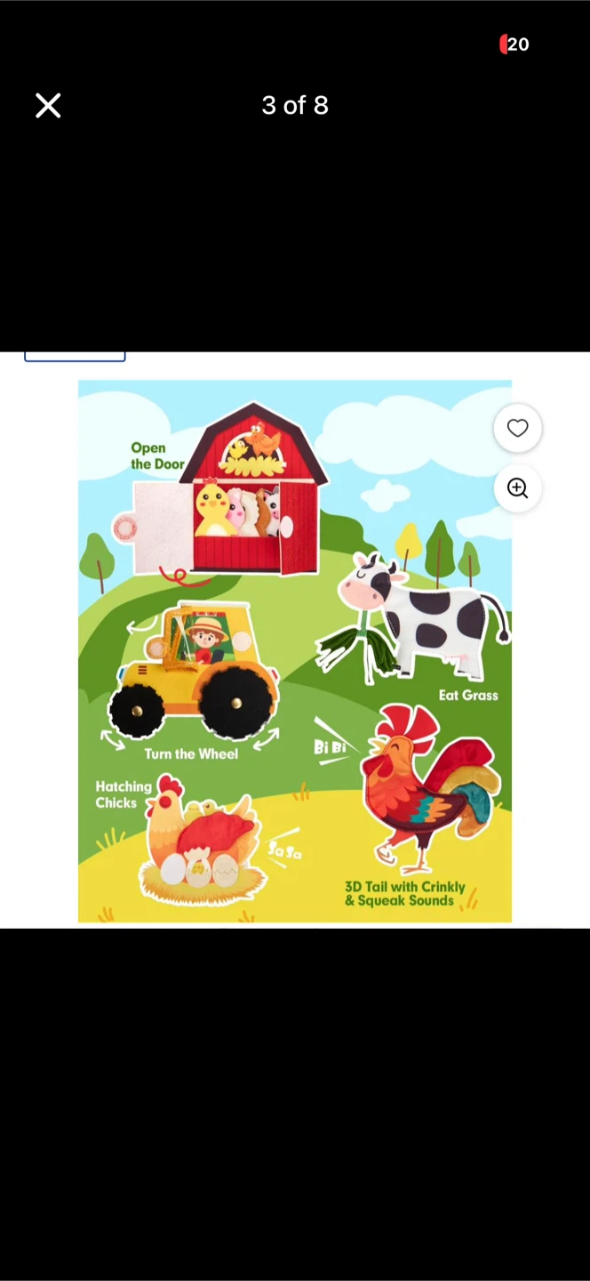 Hahaland Busy Book(20in1) for Toddlers 1-3Year Old - photo 3