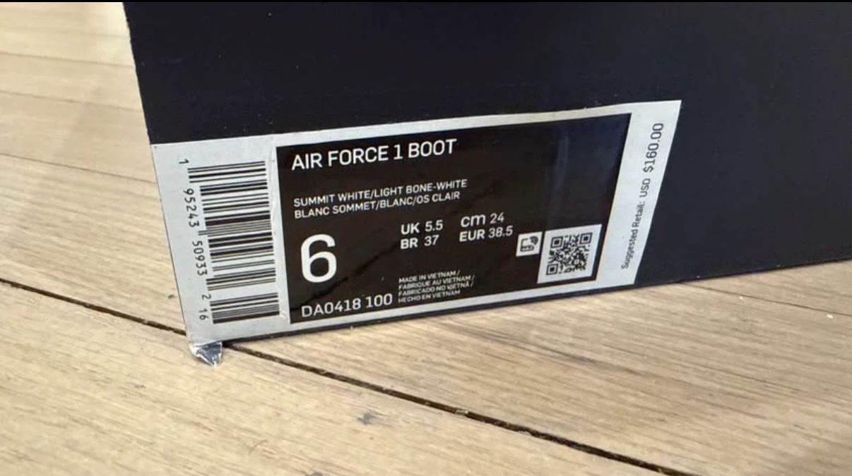 Nike Air Force 1 Boot - Summit White - photo 4